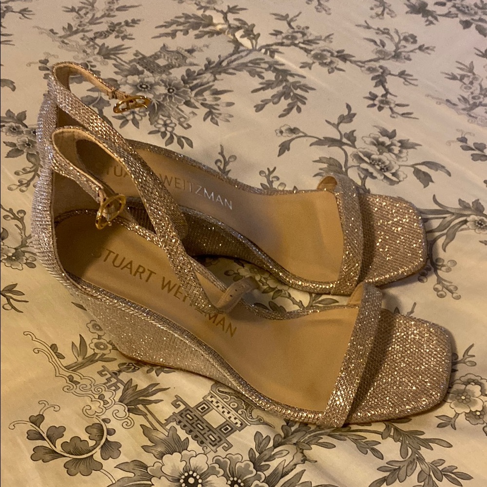 Stuart Weitzman Gold Women's Shoes